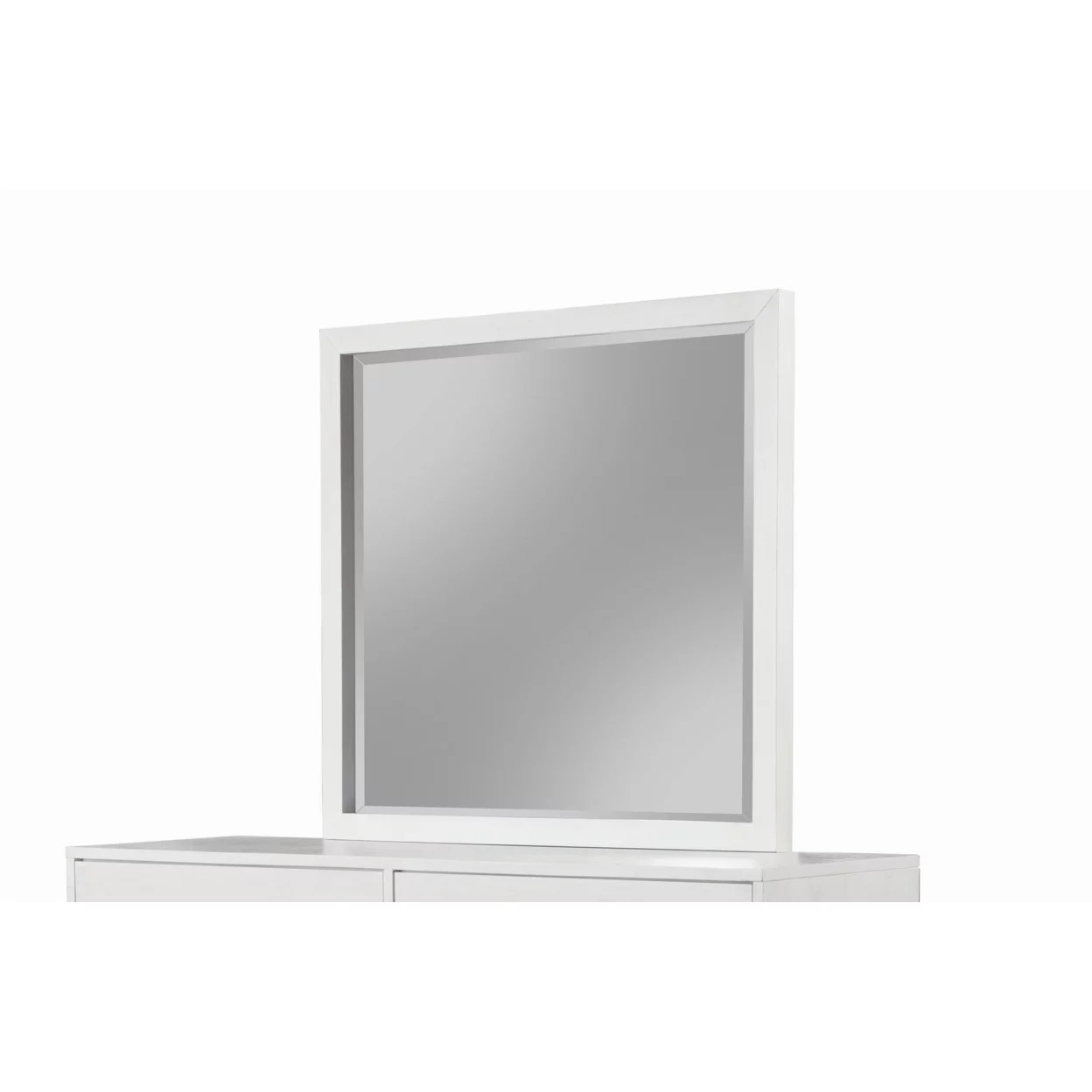 Home Furniture Madelyn Dresser Mirror - White