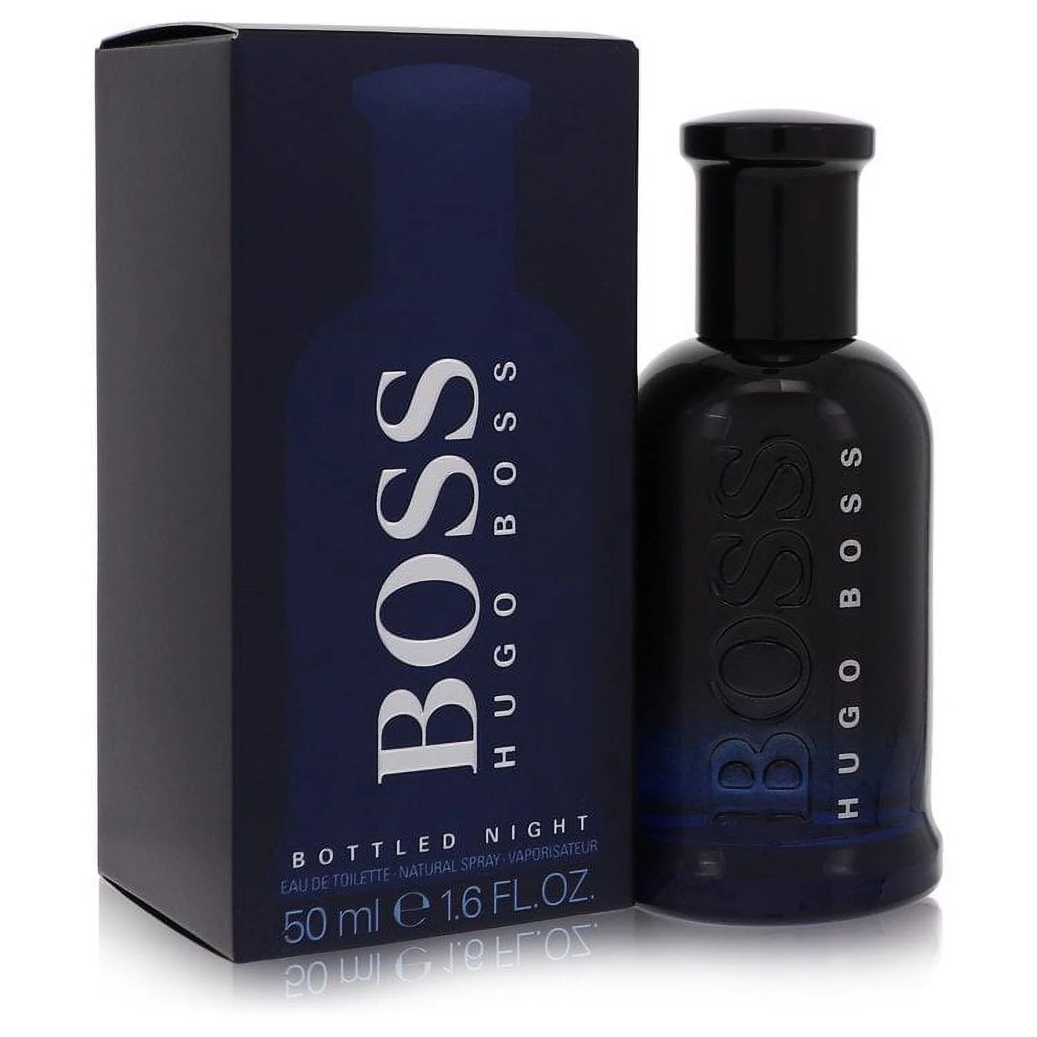 Hugo Boss Bottled Night Eau De Toilette Colognes Spray 1.7 oz
