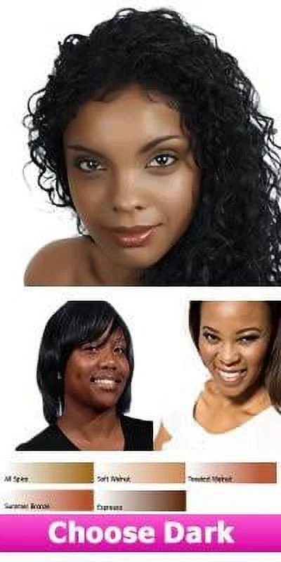 Glam Air Airbrush Water Based Makeup Foundations Satin S13 Soft Walnut, S14 Toasted Walnut, S15 Summer Bronze - 0.25 Oz Set of 3