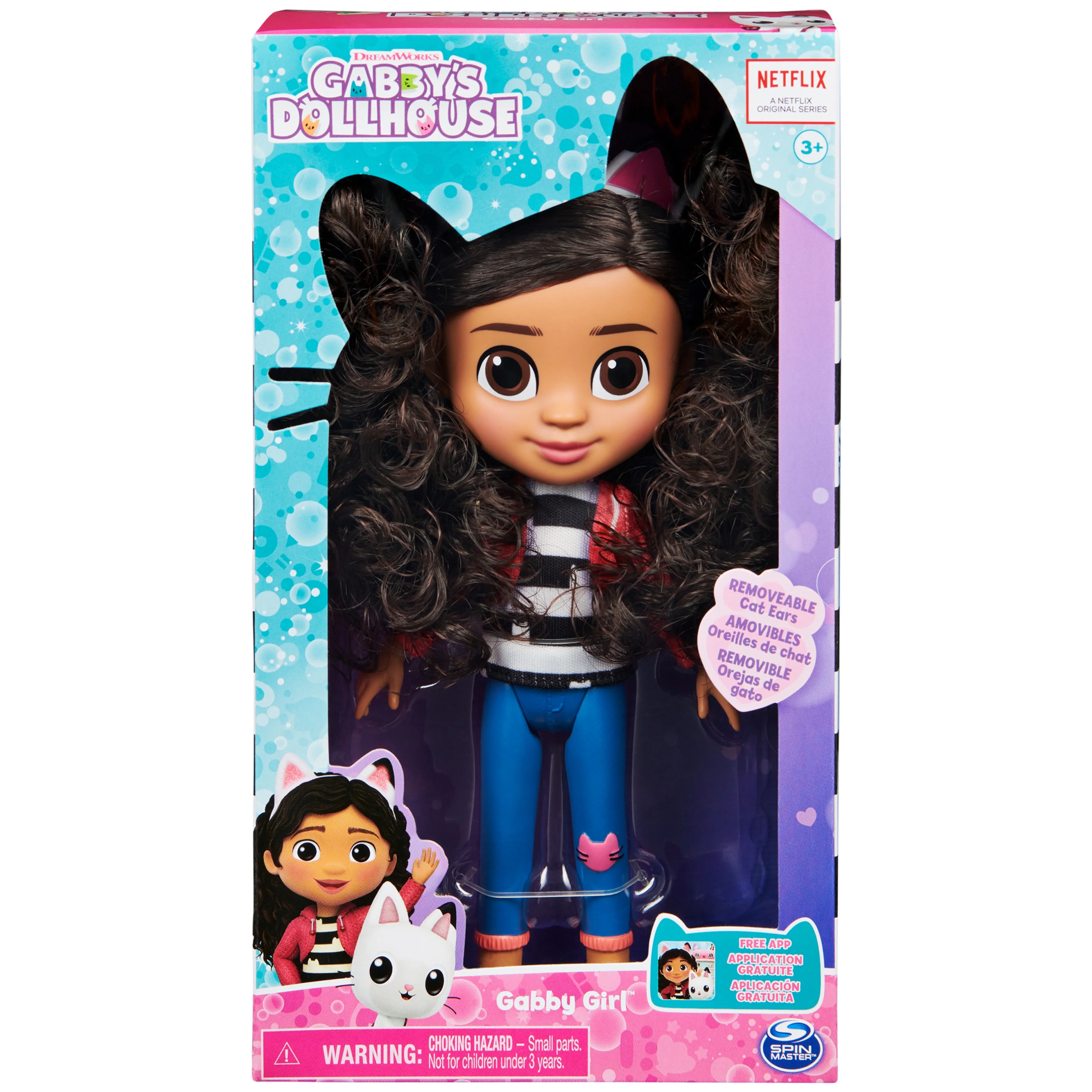 Gabby’s Dollhouse 8-inch Gabby Girl Doll, for Children Ages 3 and up