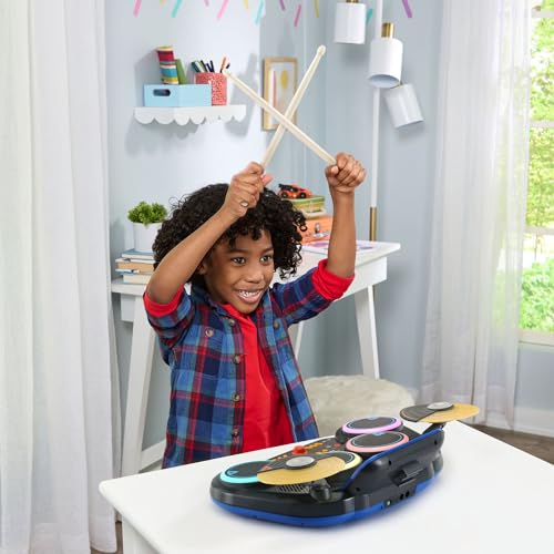 VTech Kidi Star Drum Pad, Black