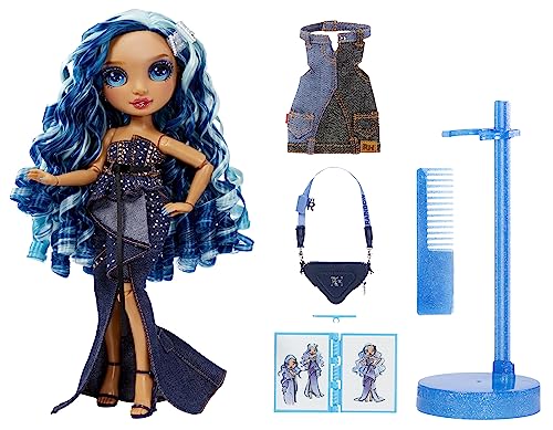 Rainbow High Fantastic Fashion Skyler Bradshaw - Blue 11” Fashion Doll and Playset with 2 Complete Doll Outfits, and Fashion Play Accessories, Great Gift for Kids 4-12 Years Old