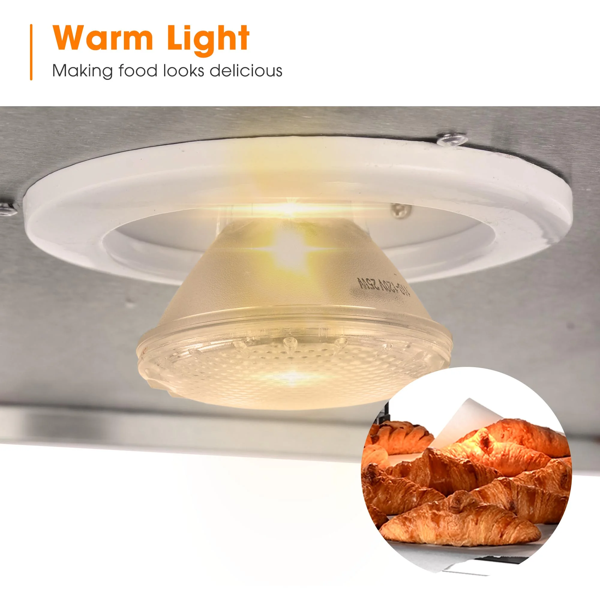 WeChef Commercial Food Warmer 3-Tier 20x20x24