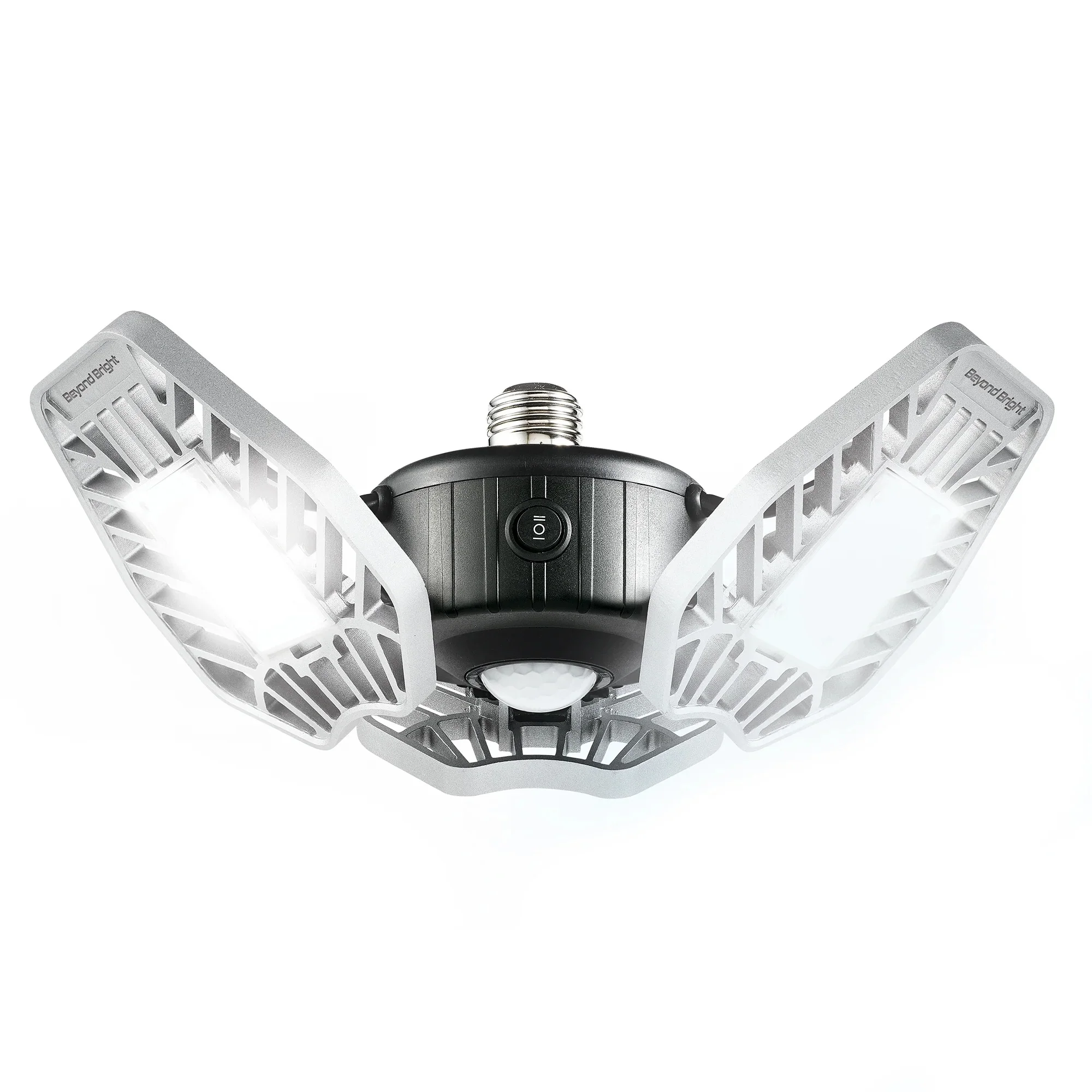 Beyond Bright Garage Light Ultra Bright LED, Motion Activated, Beam Angle 270 º