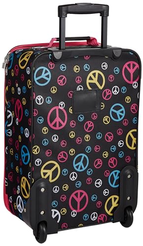 Rockland Fashion Expandable Softside Upright Luggage Set, Charcoal, 2-Piece (14/19)