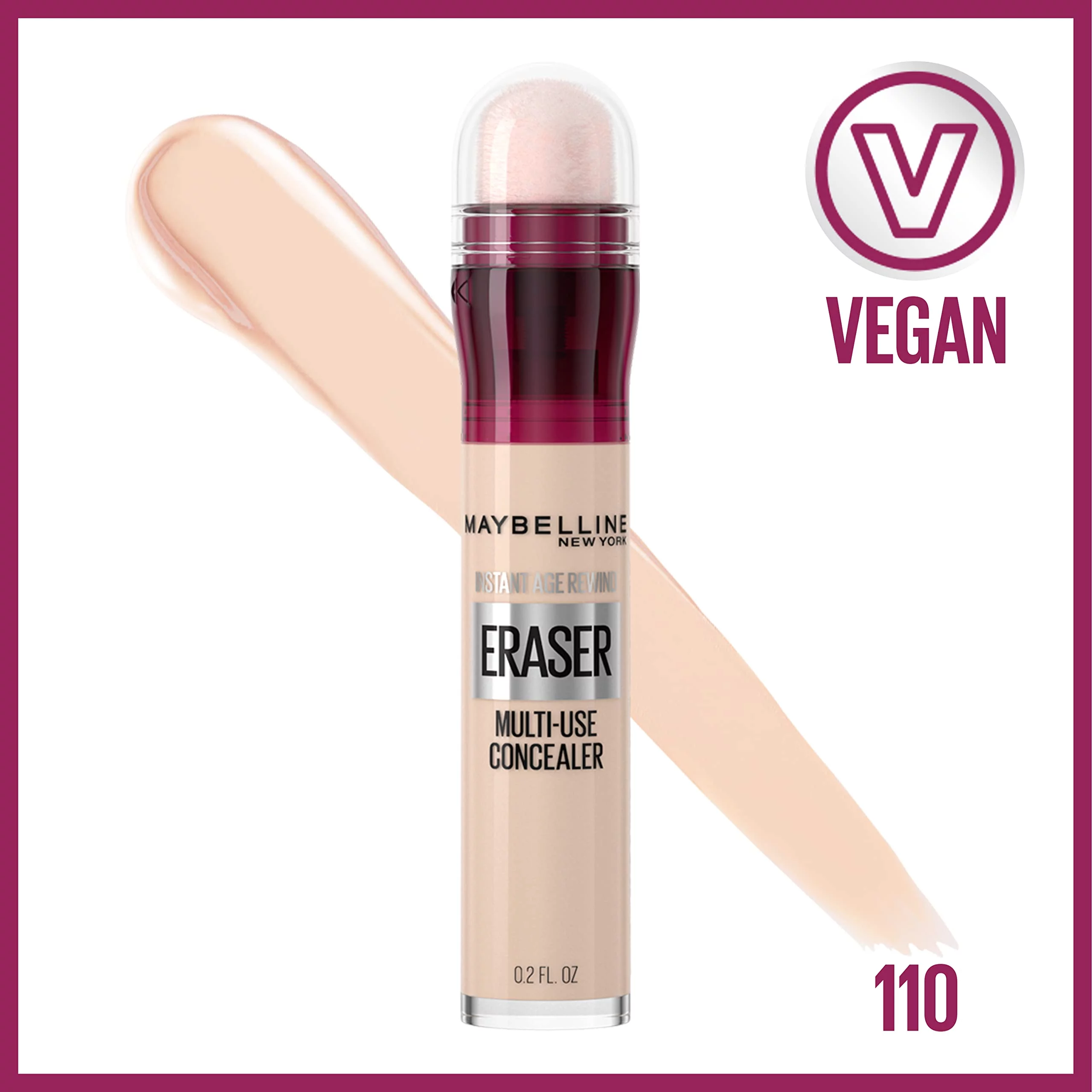 Maybelline Instant Age Rewind Concealer, Shade 110 (Pack of 18)