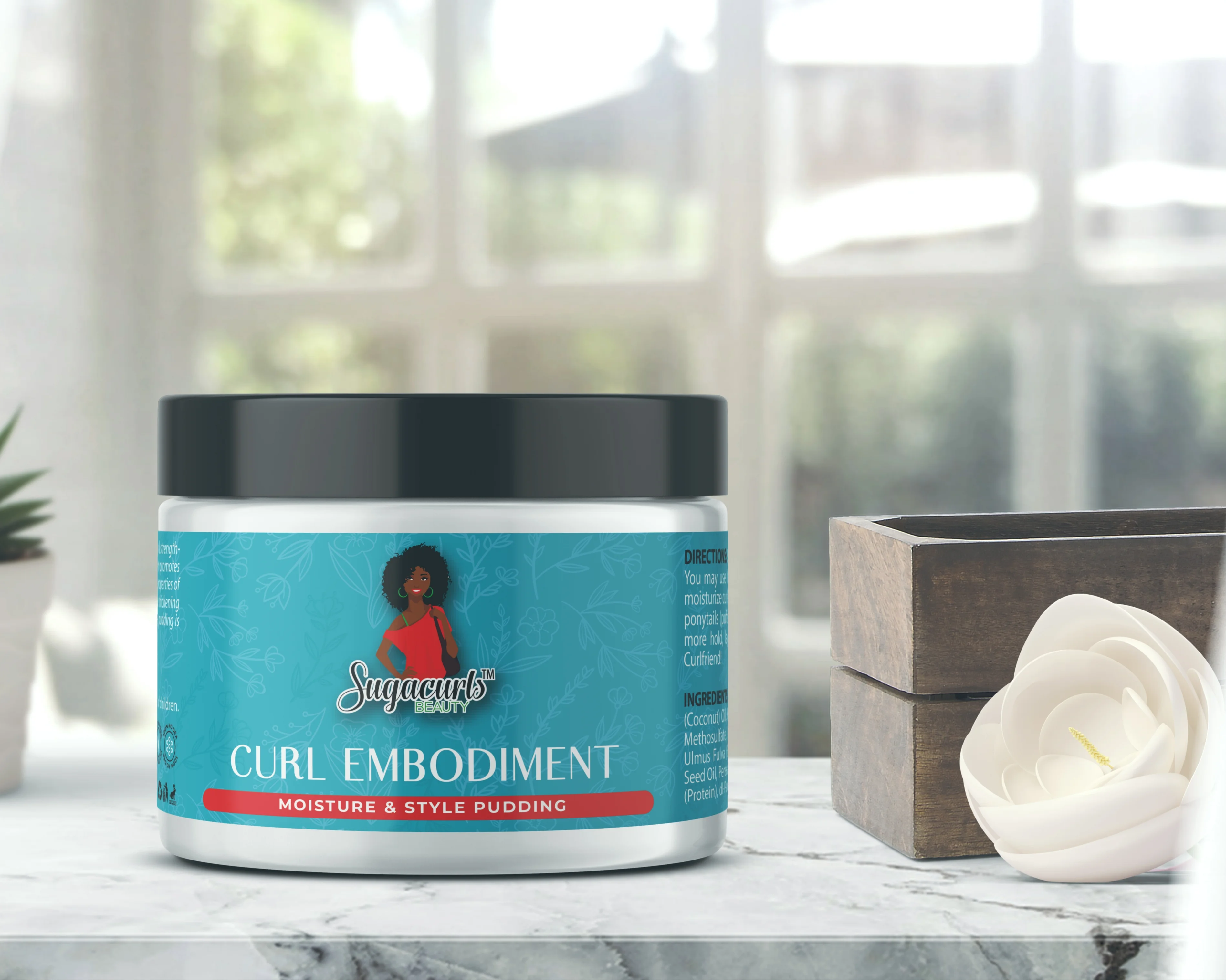 Sugacurls Salon LLC Curl Embodiment Moisture Pudding Case of 12 - 8 oz