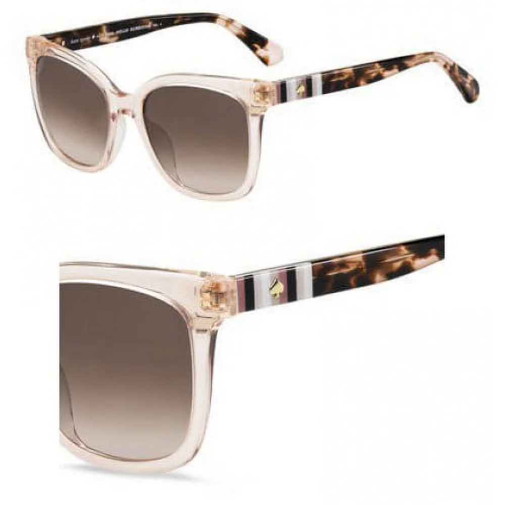 Kate Spade Kiya/S Plastic Womens Cat-Eye Sunglasses Crystal Peach 53mm Adult