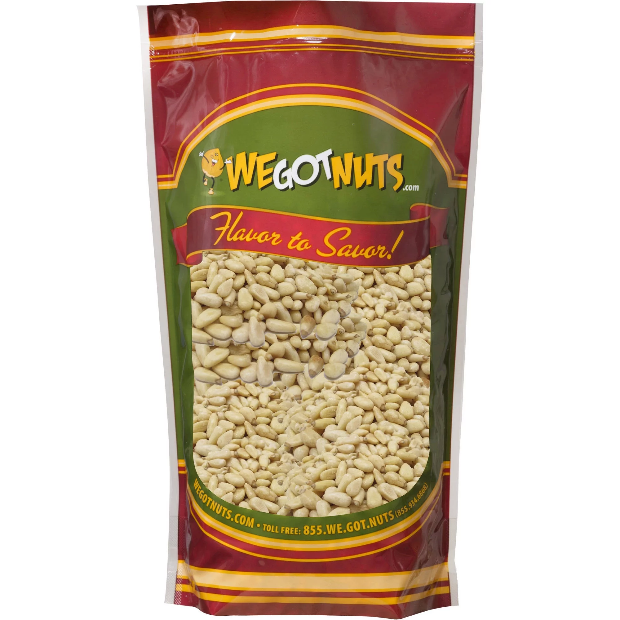 We Got Nuts Fresh Edible Pine Nuts, 16 Oz