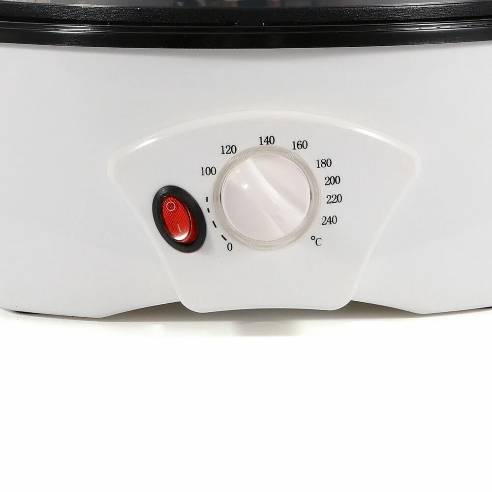 YIYIBYUS Electric Coffee Bean Roasting Baking Machine 1500G Coffee Roaster Baker Household White