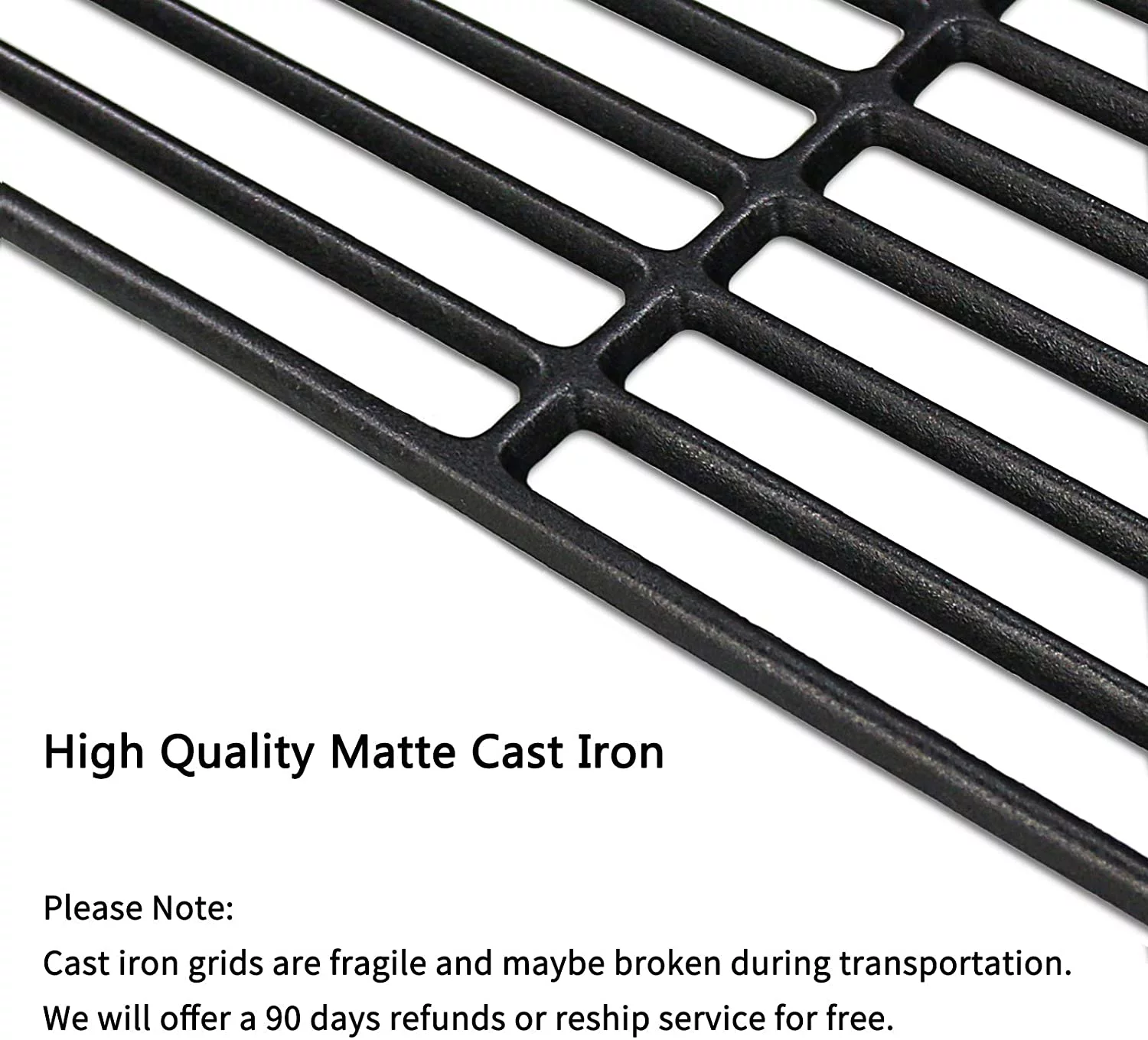 Hisencn 17 inch Grilling Cooking Grates for Charbroil Commercial TRU-Infrared Walmart Grill Girds Nexgrill 720-0882A Bhg 720-0882 Lowe