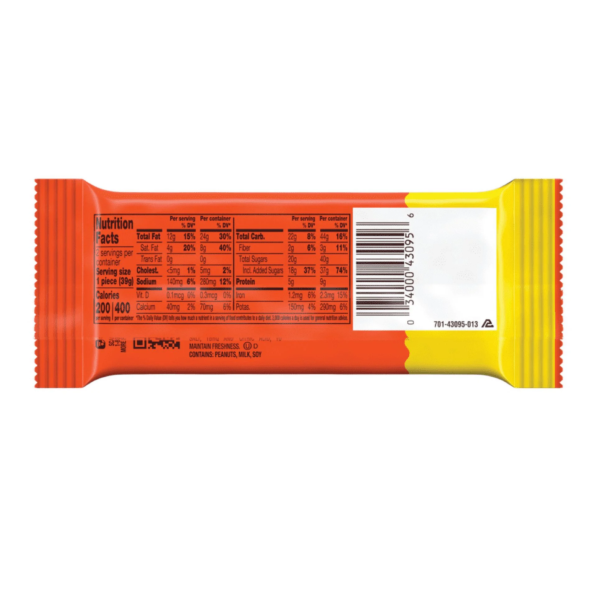 3x Packs Reese's Peanut Butter King Size Big Cups | 2 Cups Per Pack! | 2.6oz