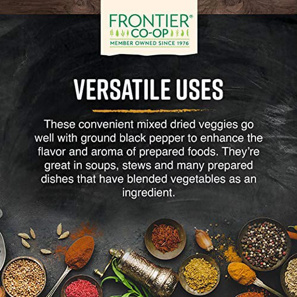 Frontier Co-op 2124 Hearty Vegetable Stew Blend 1 lb.