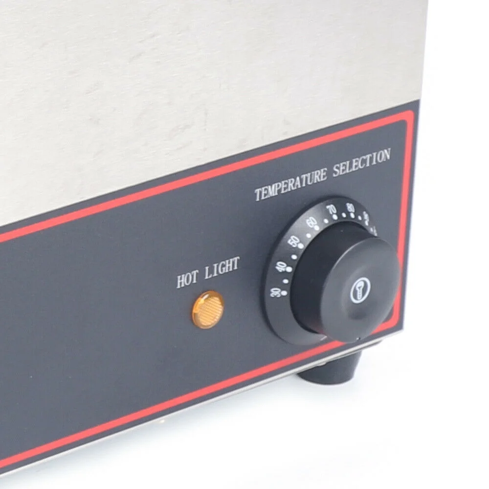 Miumaeov Electric Food Sauce Warmer Heater 150W Single Head Nacho Cheese Warmer Dispenser Machine Stainless Steel Hot Fudge Warmer Electric Cheese Sauce Warmer with 86-230℉ Adjustable Silver