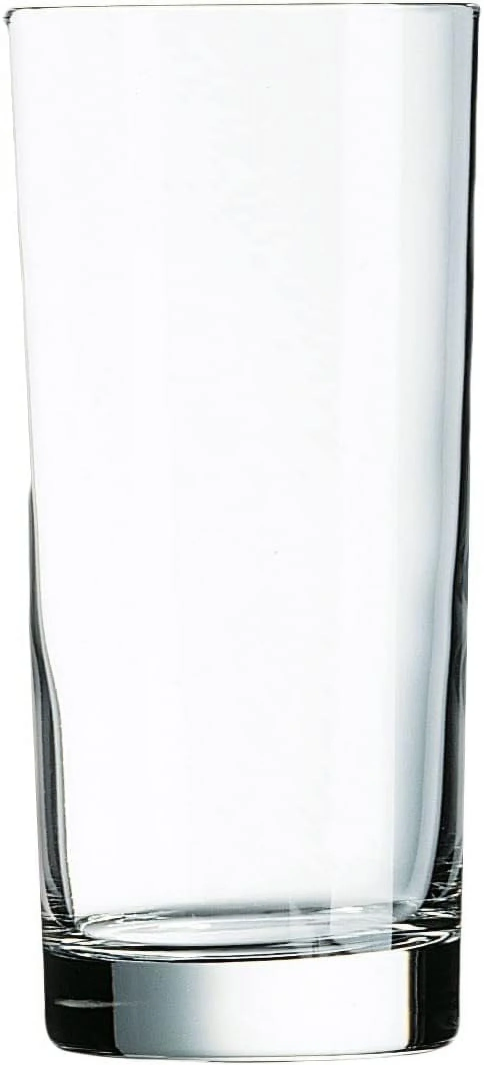 Arc Cardinal Precision Beverage/Iced Tea/Cooler Glass With Sheer Rim, Made In USA, 15.5-Ounce, Set Of 12
