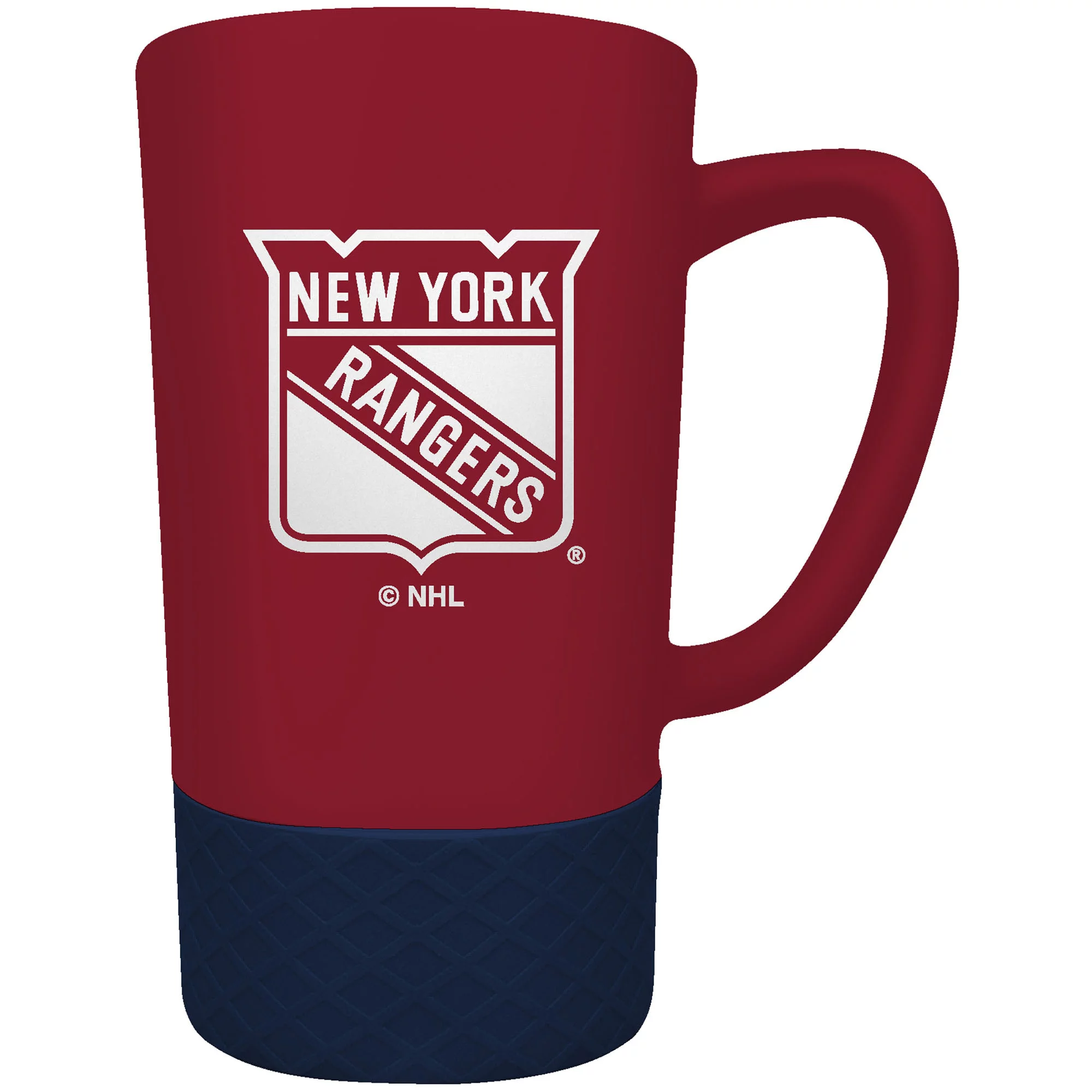 New York Rangers Team Logo 16oz. Laser Etched Jump Mug