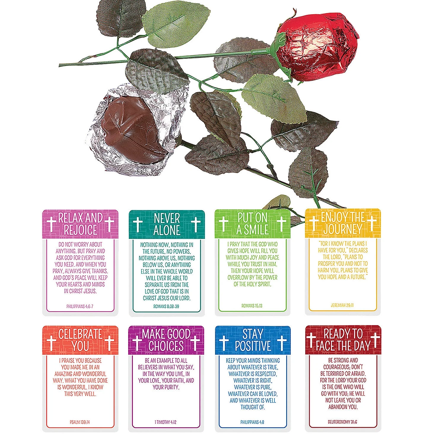 Prayers to Share Chocolate Rose Gift Kit 96 Pc