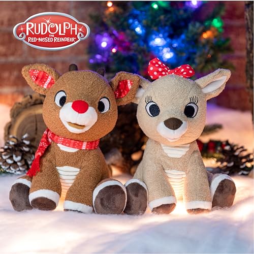 KIDS PREFERRED Rudolph the Red - Nosed Reindeer - Stuffed Animal Plush Toy 8 inches