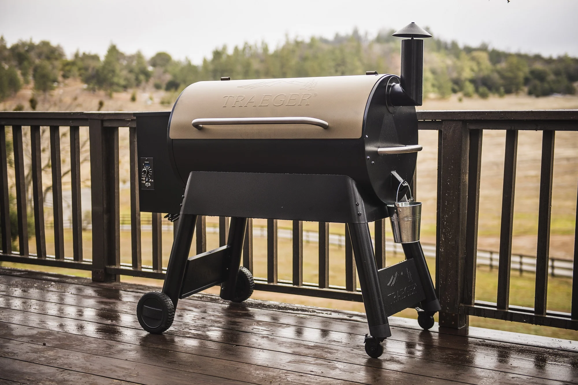 Traeger Pellet Grills Pro 34 Wood Pellet Grill and Smoker - Bronze