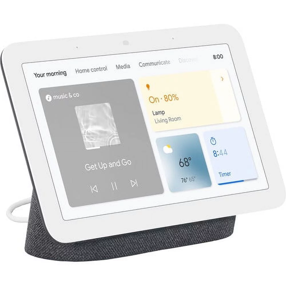 Restored Google Hub with Assistant (2nd Gen) Charcoal-() (Refurbished)