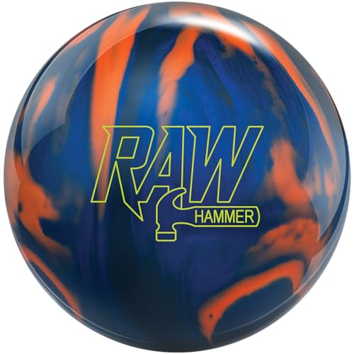 Hammer Raw Blue/Black/Orange Bowling Ball