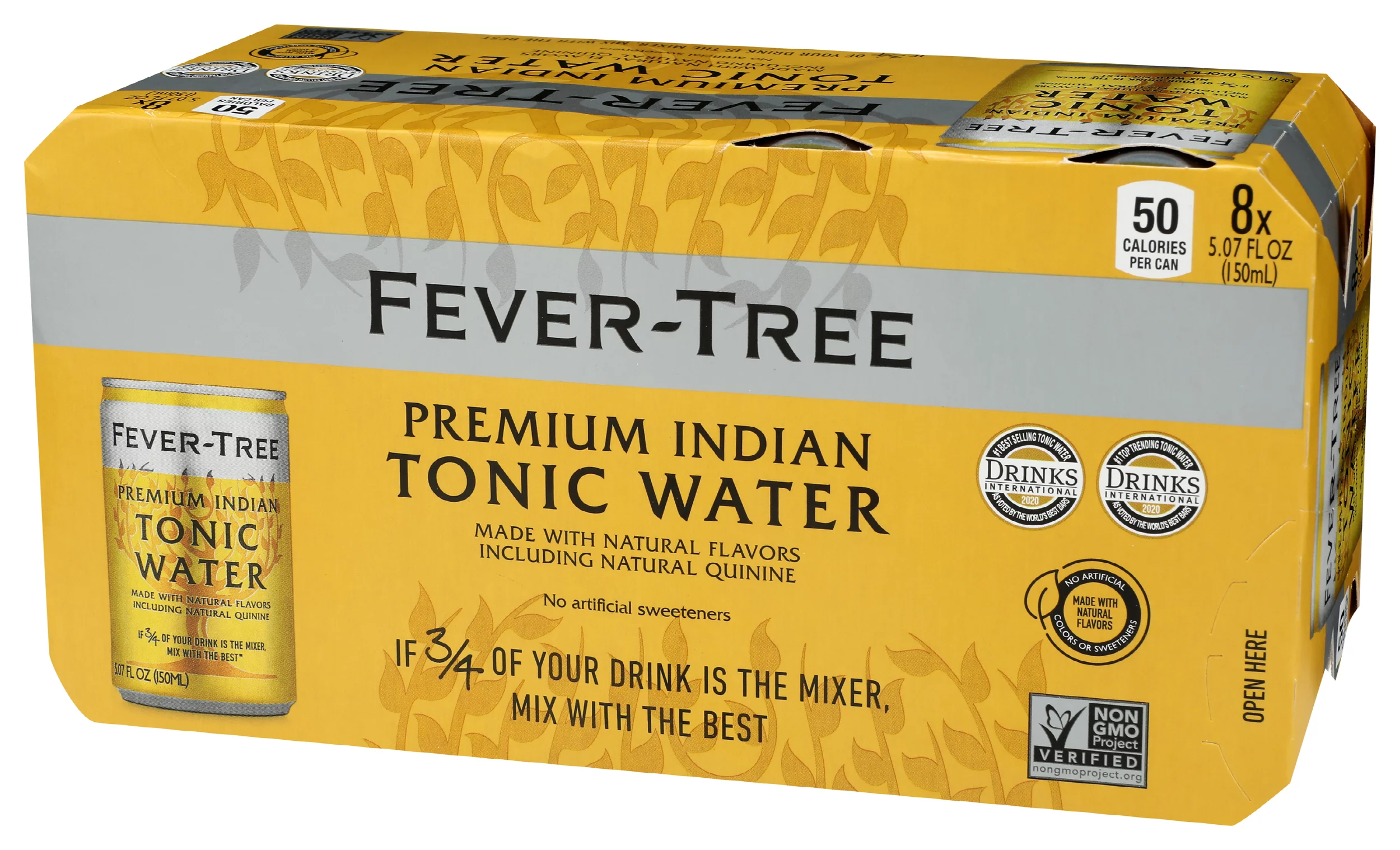 Fever-Tree Fever-Tree Indian Tonic 3X8X150Ml 40.56 Fluid Ounce Pack Of 3