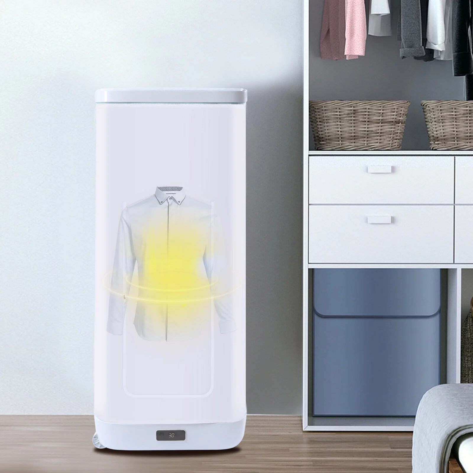 Clothes Dryer Mini Portable Foldable Electric Quick Drying Clothes Travel Dryer