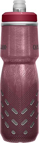 CamelBak Podium Chill Bike Insulated Squeeze Water Bottle Navy Stripe, 24oz