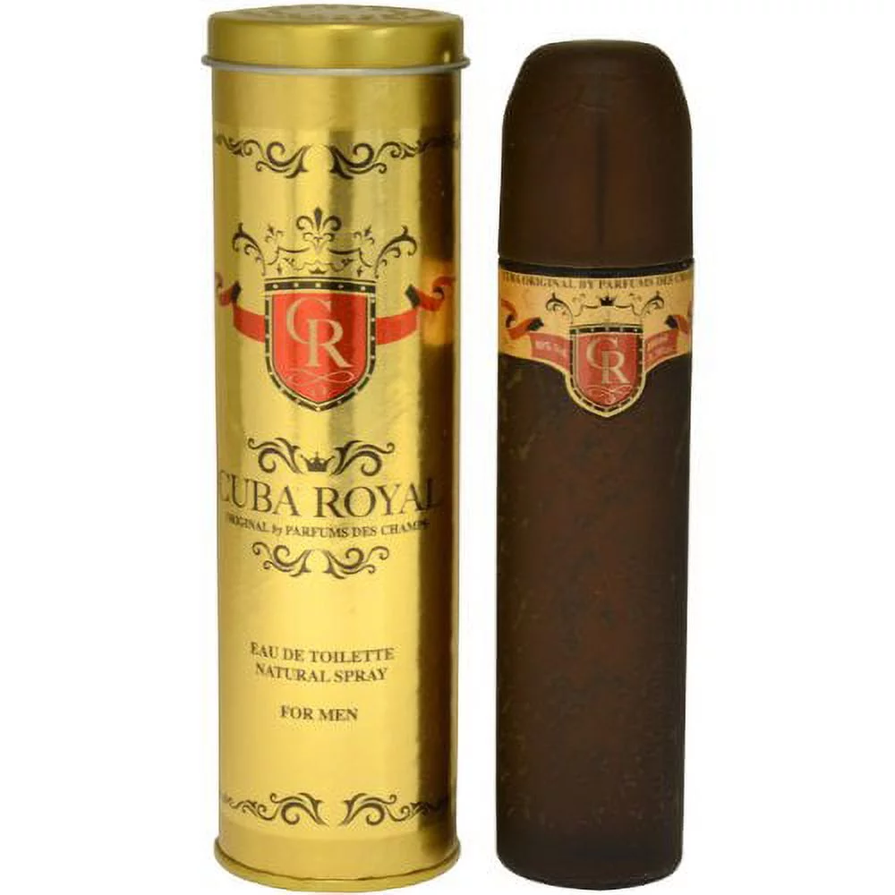 Cuba Royal by Cuba for Men Eau De Toilette Spray, 3.3 Ounce