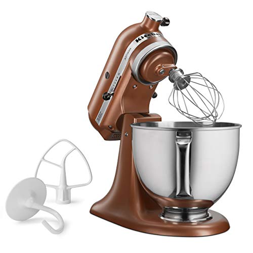 KitchenAid KSM150PSTG Artisan Series 5-Qt. Stand Mixer with Pouring Shield - Tangerine