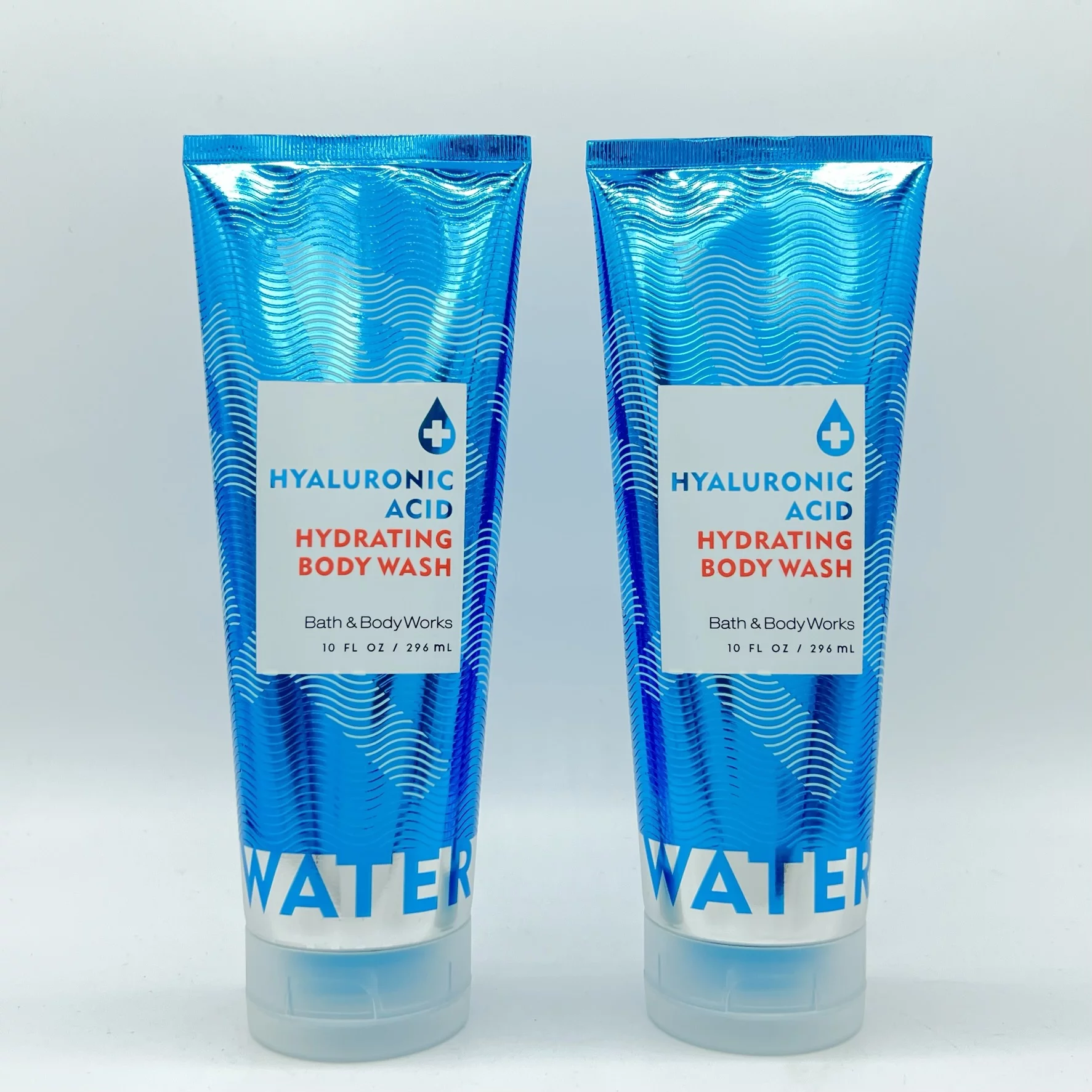 Bath and Body Works Hyaluronic Acid 10oz Hydrating Body Wash Pack of 2