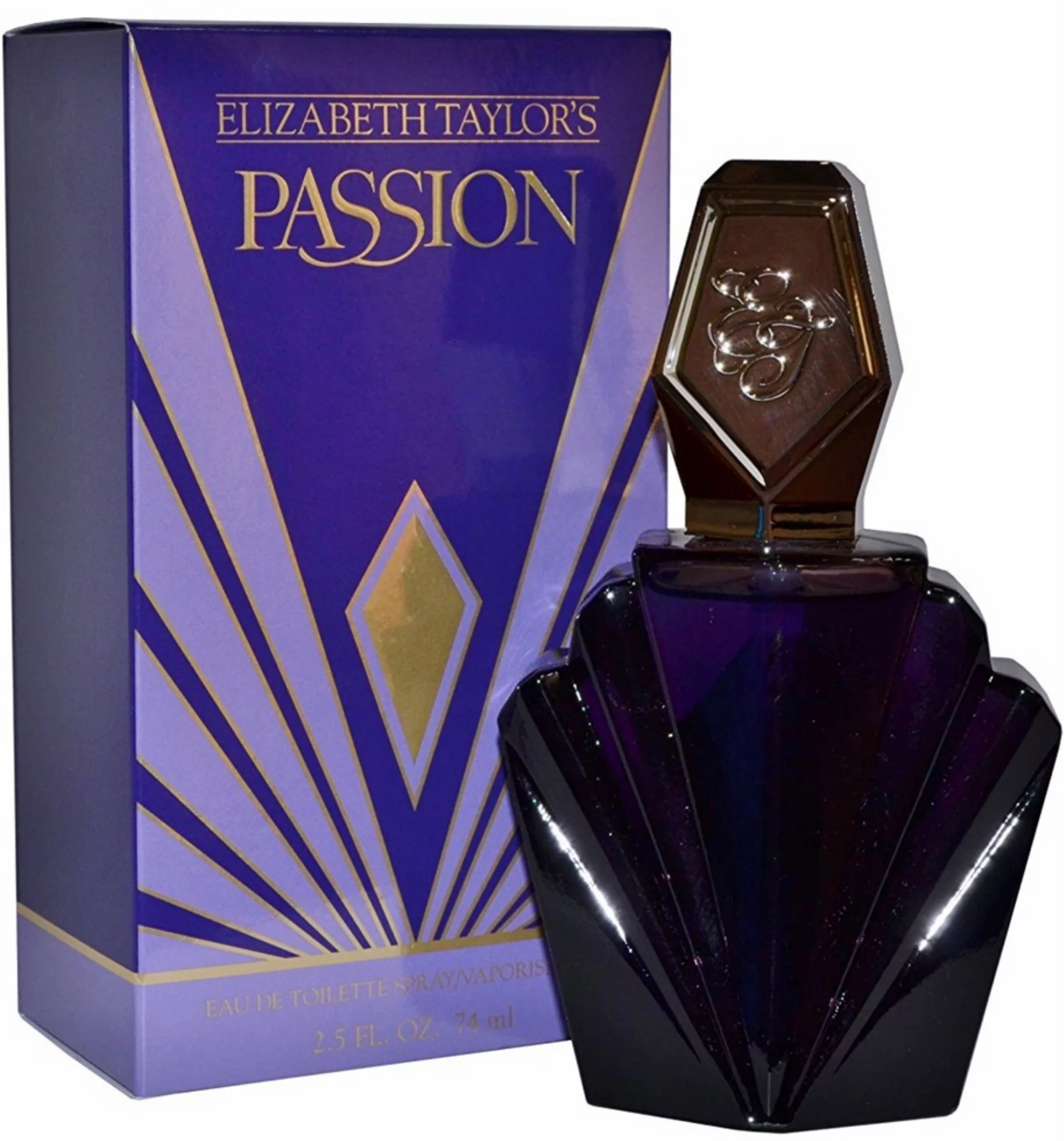 Passion By Elizabeth Taylor Eau De Toilette Spray 2.5 oz (Pack of 2)
