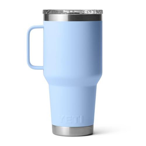 YETI Rambler 30 oz Travel Mug, Stainless Steel, Vacuum Insulated with Stronghold Lid