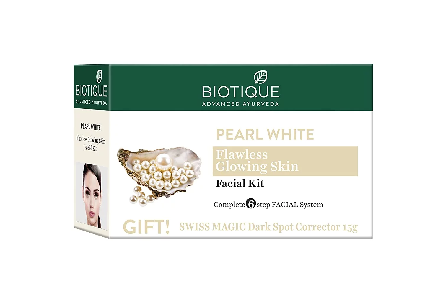 Biotique Bio Pearl White Facial Kit 65g, Pearl White Facial Kit