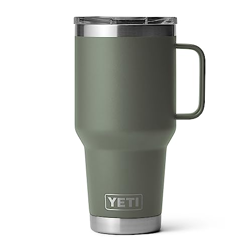 YETI Rambler 30 oz Travel Mug, Stainless Steel, Vacuum Insulated with Stronghold Lid