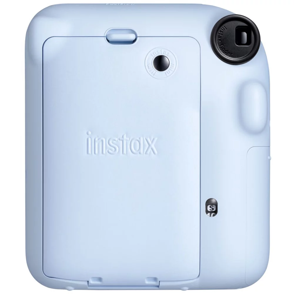 FUJIFILM INSTAX MINI 12 Instant Film Camera |Pastel Blue Bundled with INSTAX Mini Instant Film |20 Exposures +Camera Case + Batteries |4 Pack + Lens Cleaning Kit + Microfiber Cleaning Cloth (6 Items)
