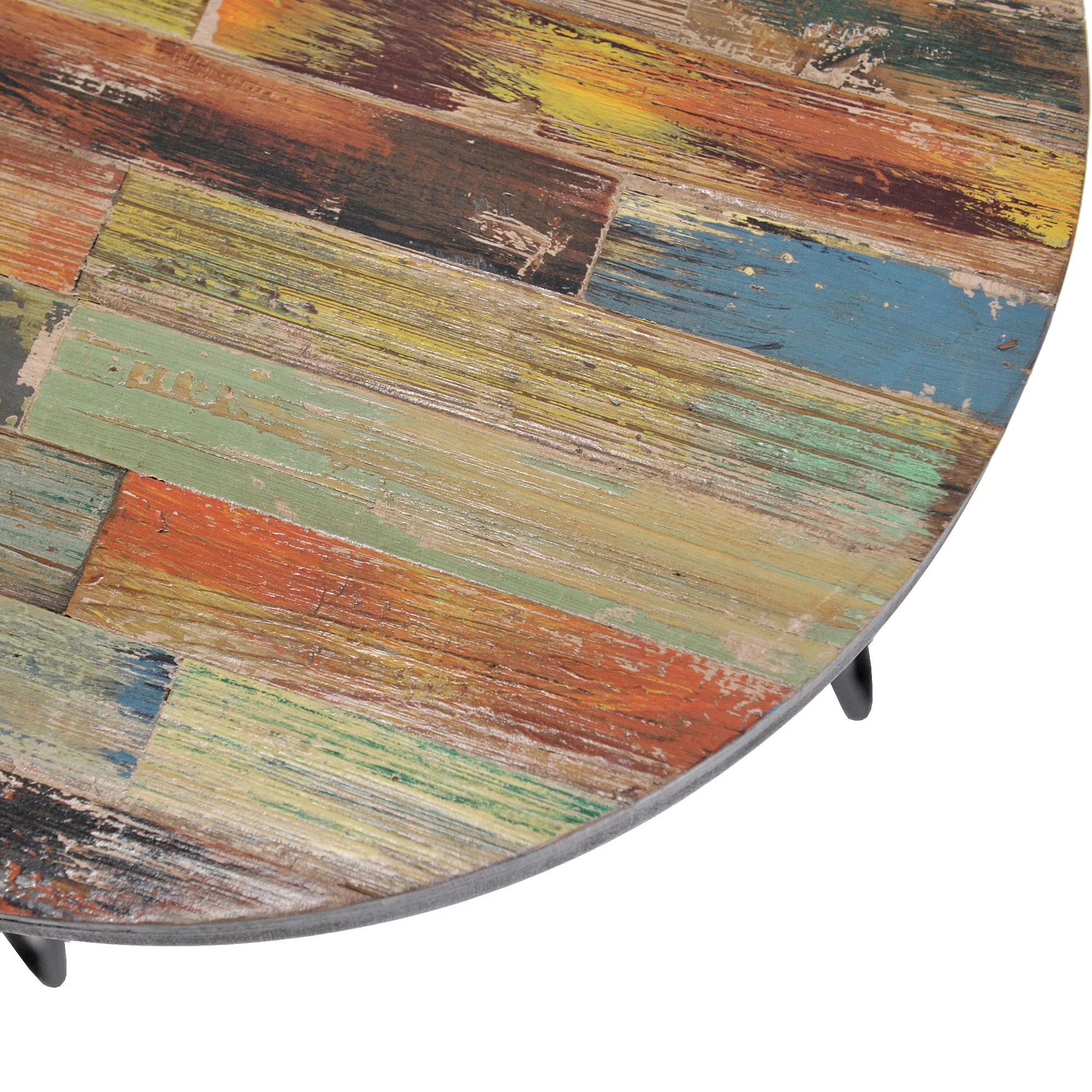 Greenage Reclaimed Wood End Table, 18