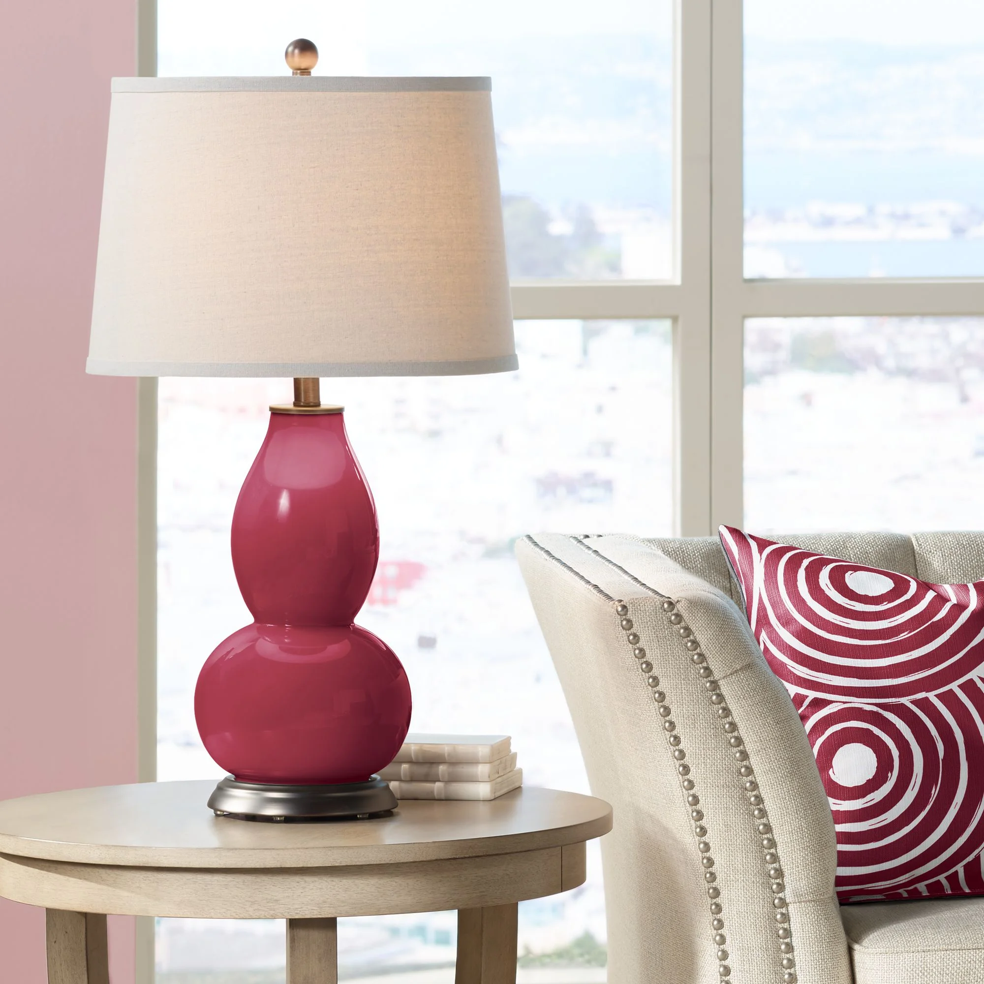Color Plus Modern Table Lamp 28 3/4