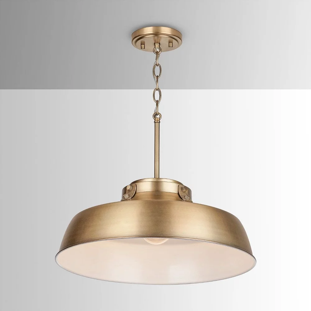Austin Allen - Oakwood - 1 Light Pendant In Urban and Industrial Style-7.25