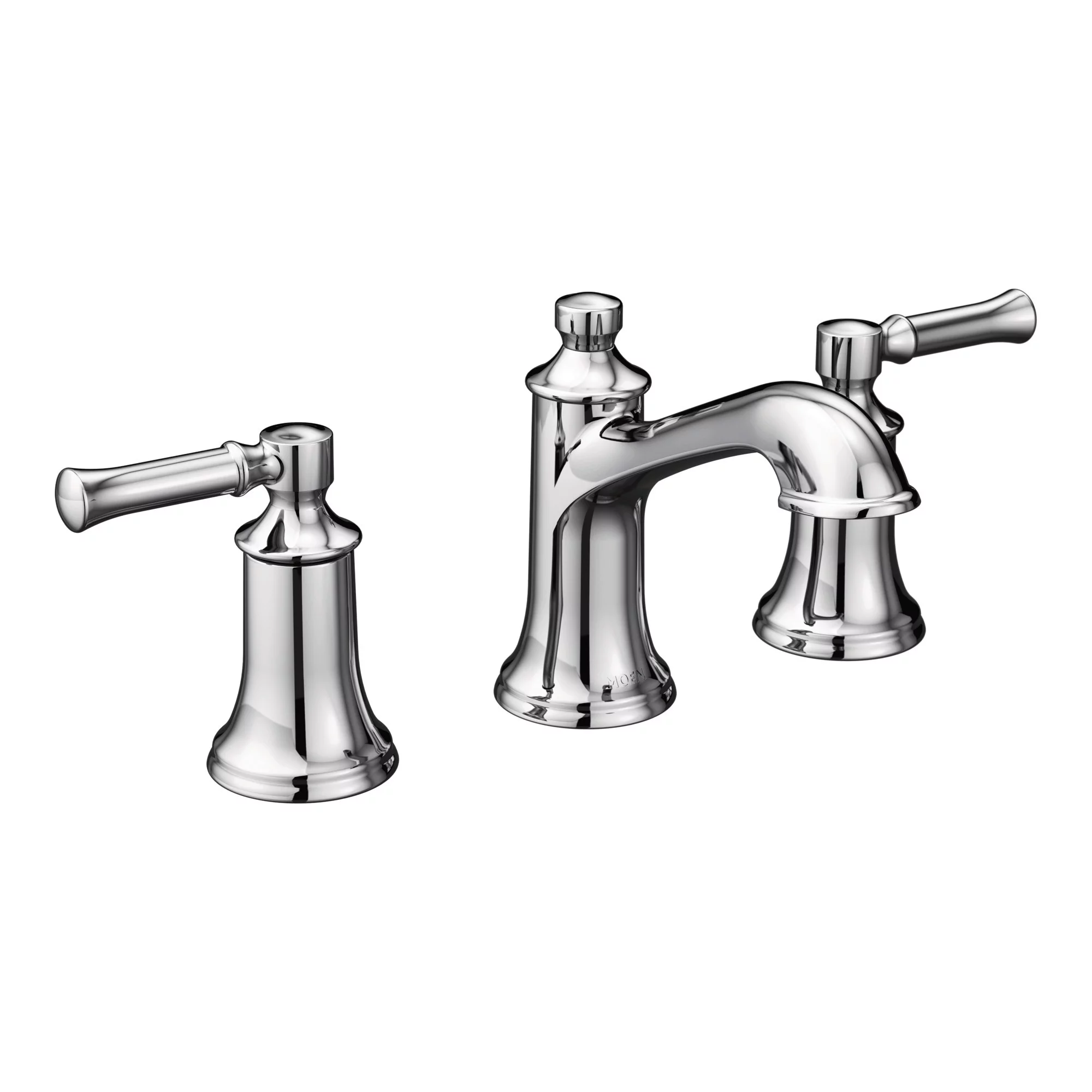 Moen T6805-9000-L Moen Dartmoor High Arc Lav Faucet Kit with valve 9000 Polished Chrome Lowe's Exclusive
