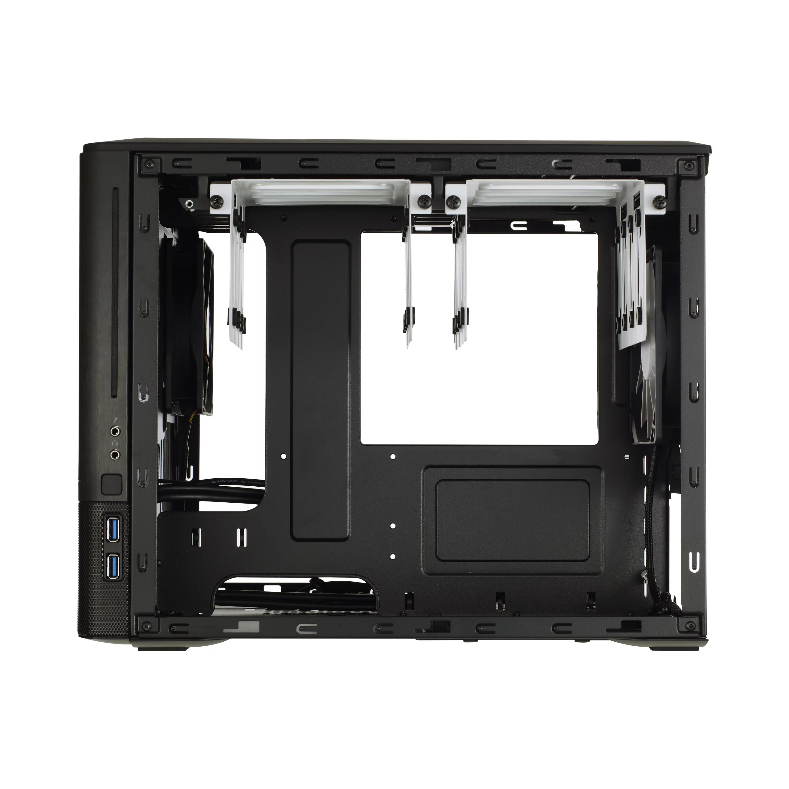 Fractal Design Node 804 Black Window Aluminum/Steel Micro ATX  Cube Computer Case