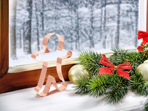 The Fussy Pup Gingerbread Man Cookie Cutter 5 Inch Handcrafted in USA