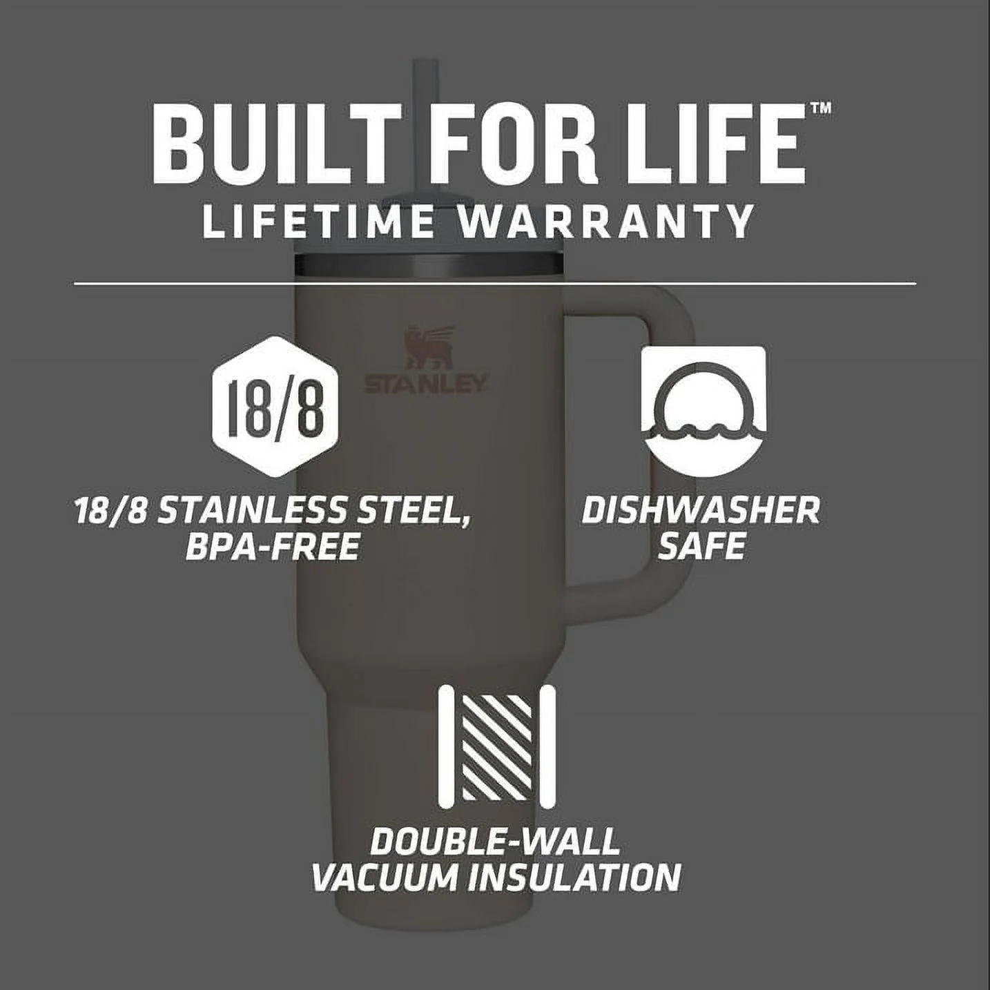 Starbucks + Stanley Holiday Red (40 oz) Red Tumbler Mug