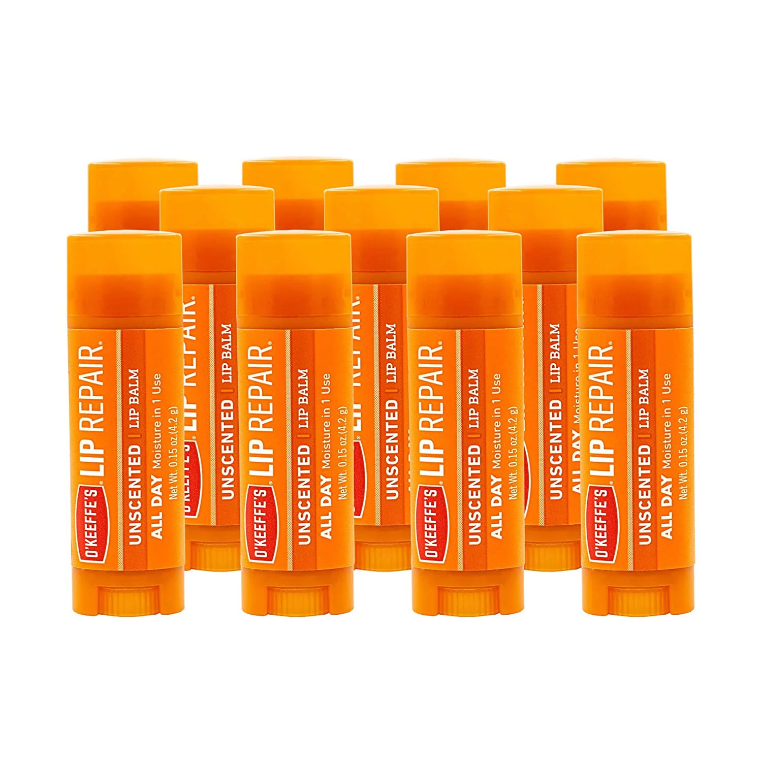 Unscented Repair Balm For Dry, Cracked s, Stick, (Pack Of 11)