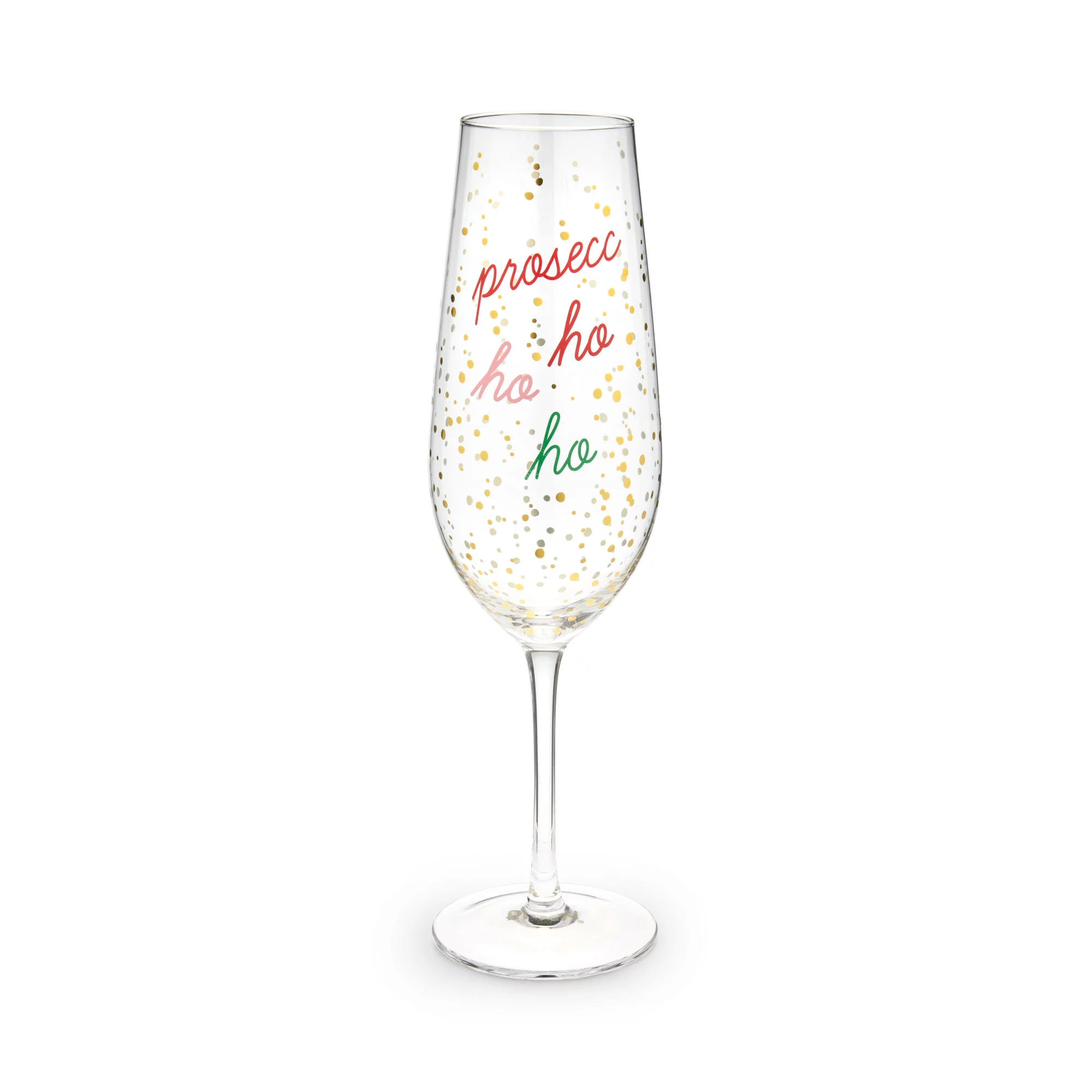 Prosecc-HO-HO-HO Full Bottle Flute by Blush®