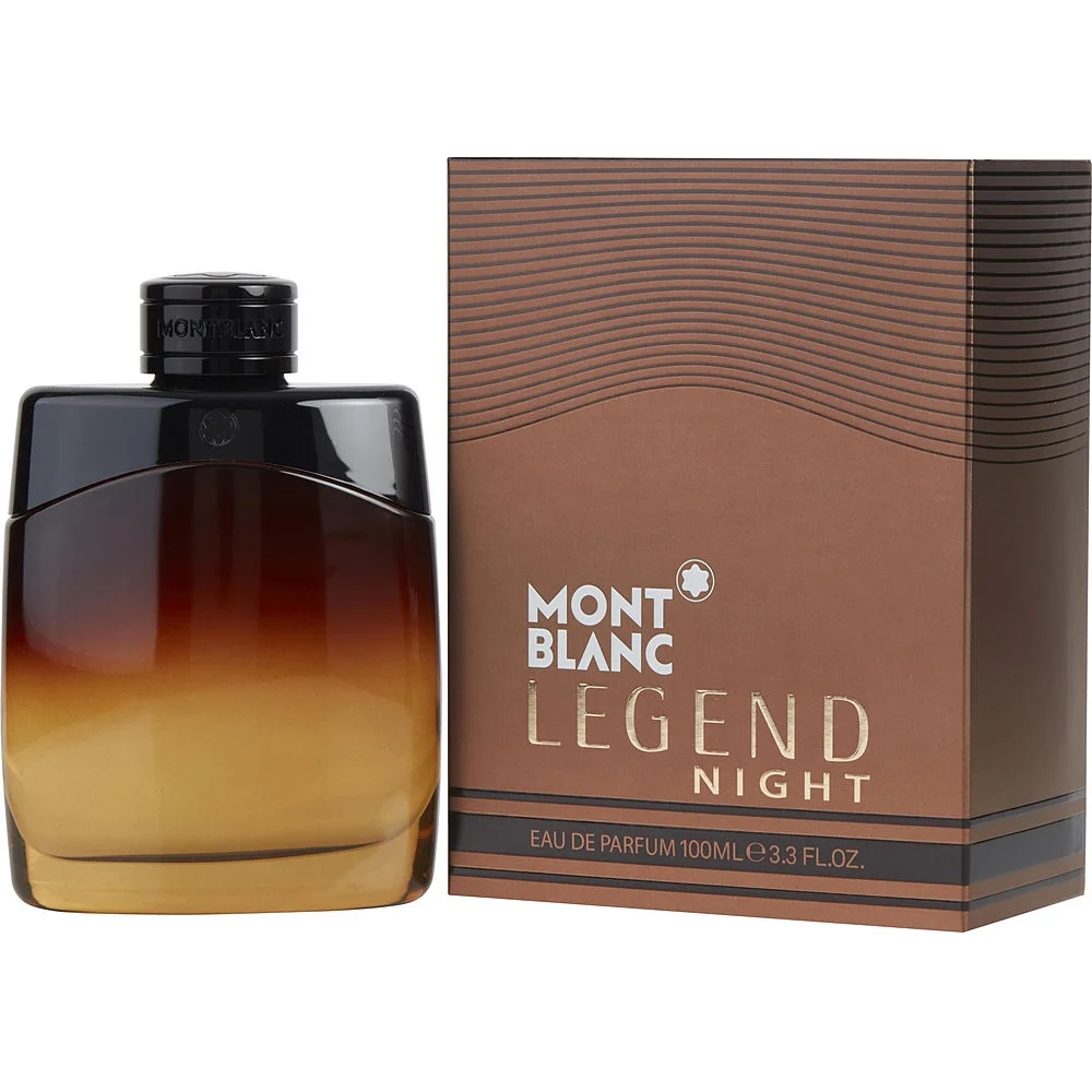Men Eau De Parfum Spray 3.3 Oz By Mont Blanc Legend Night