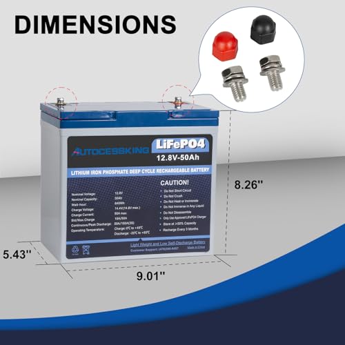 12V 100Ah BCI Group 24 LiFePO4 Battery, 100A BMS Rechargeable Mini Lithium Battery with Low-Temp Protection, Up to 15000 Cycles Perfect for RV, Camping, Solar, Off-Grid and Boat