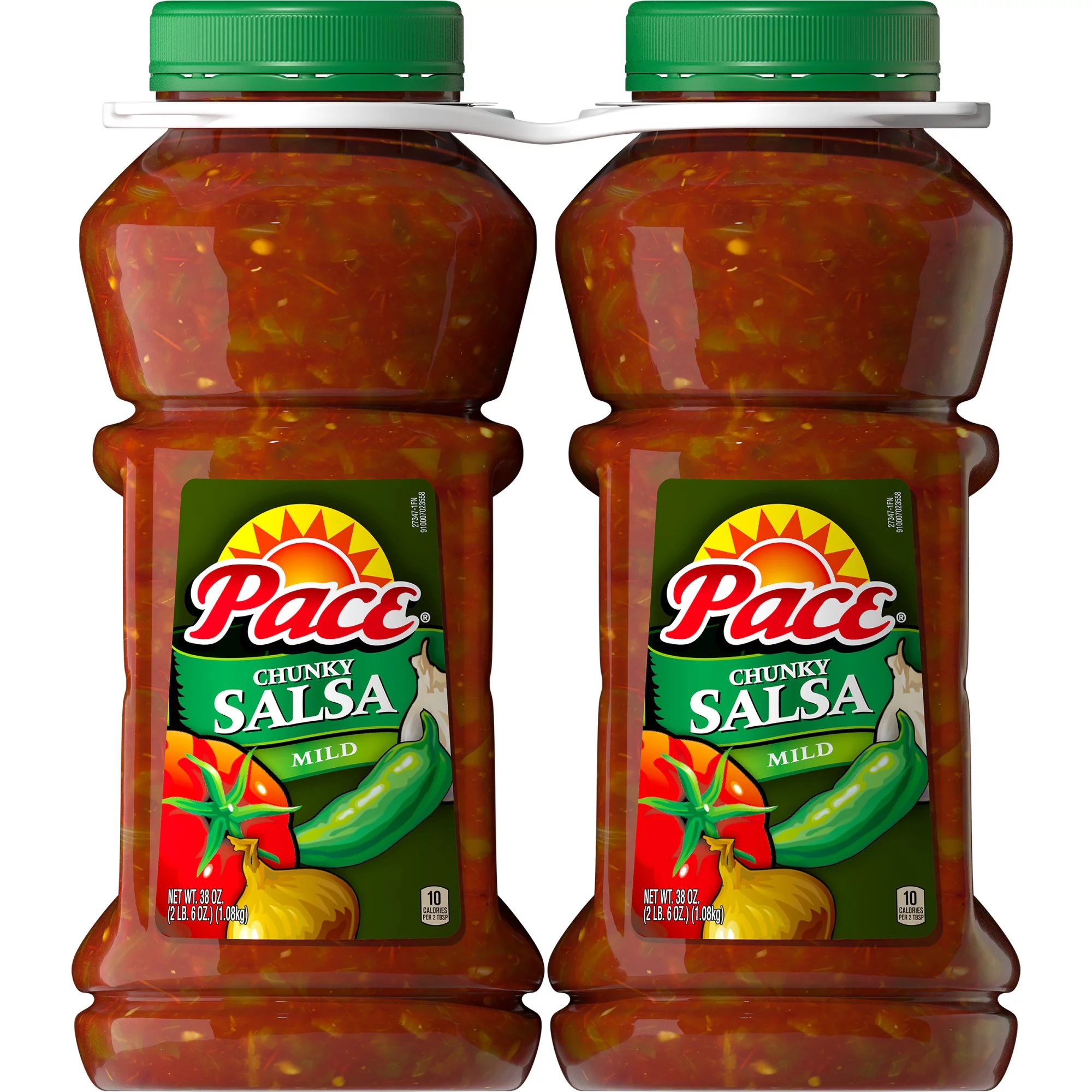 Pace Chunky Salsa, Mild, 38 oz. Jar 2 pack