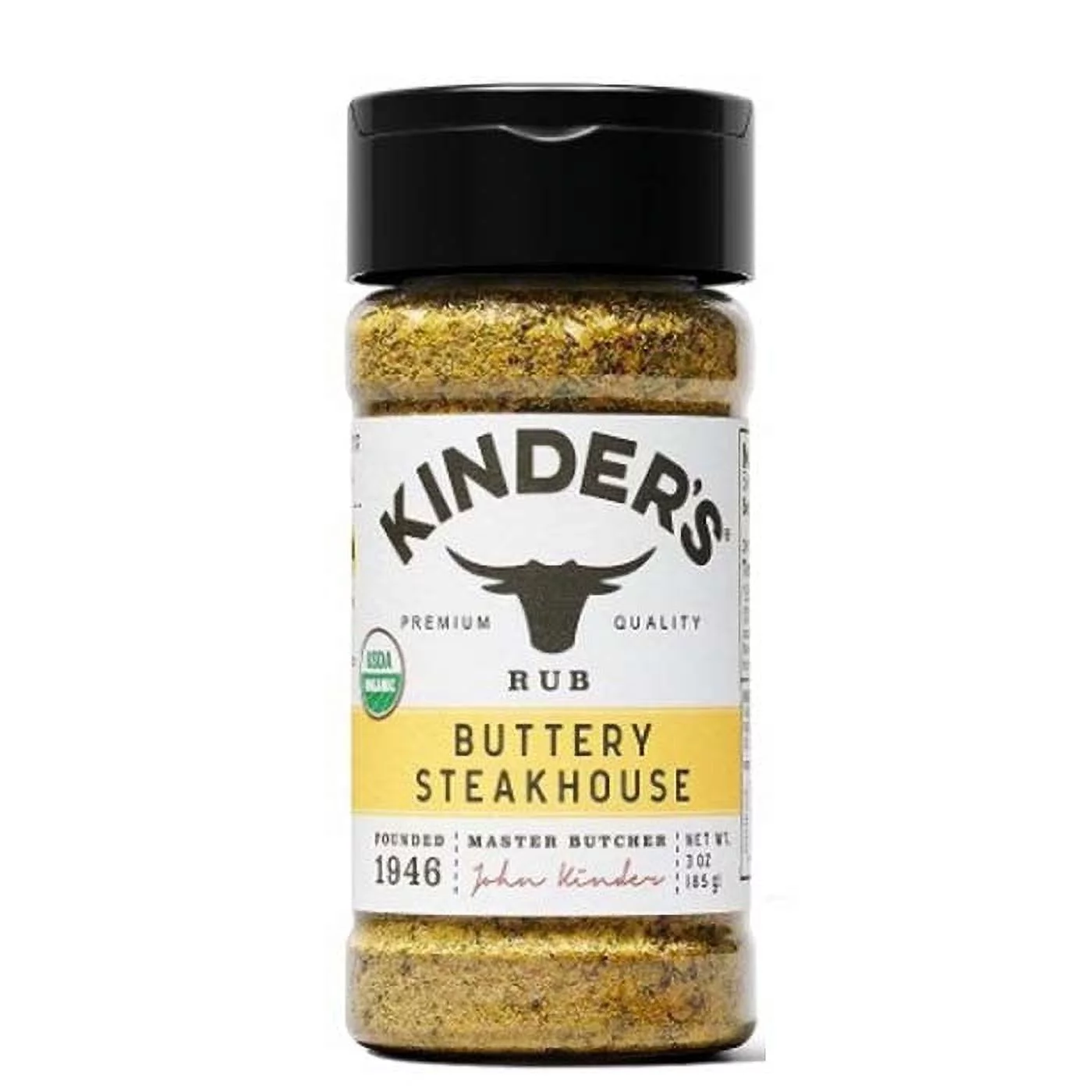 KINDERS RUB BUTTRY STEAKHOUSE ORG 3 OZ - Pack of 8