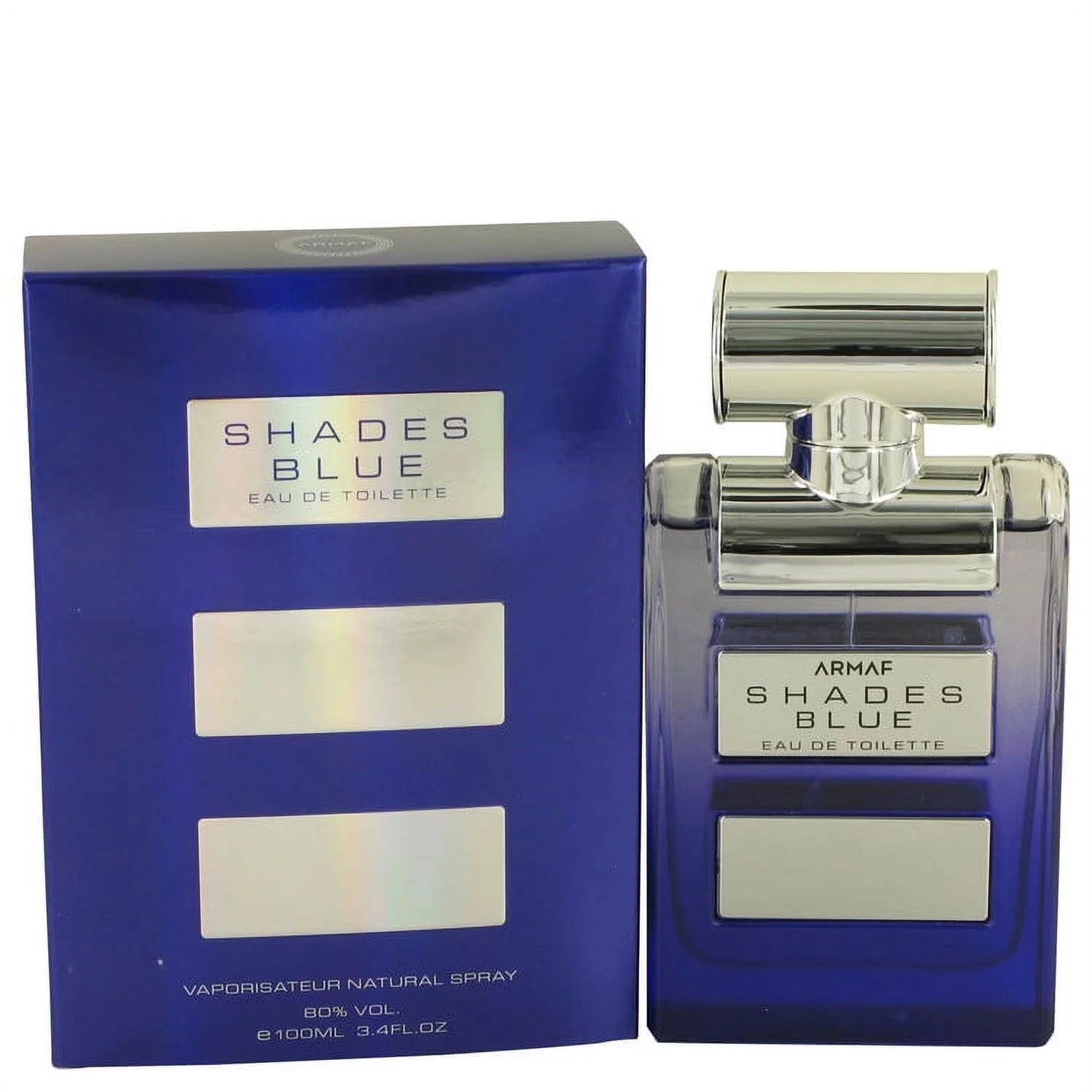 Armaf Shades Blue Eau De Toilette 3.4 Oz Men's Cologne Armaf